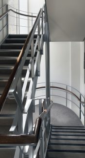 7 Portman Mews South London staircase