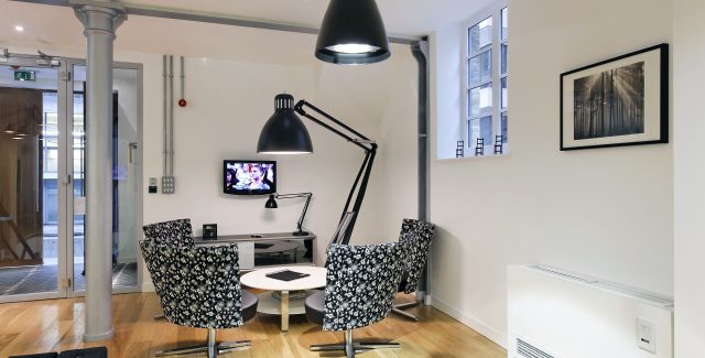 8-12 Dryden Street Covent Garden seating