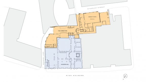 The Connection 198 High Holborn block plan