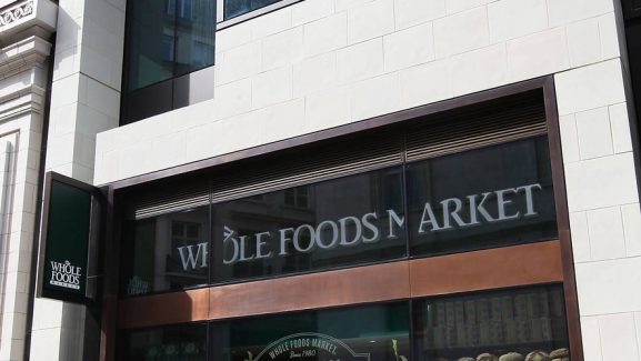 whole foods market piccadilly London elevation detail